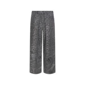 Daily Paper Grey Trousers - Wide-Leg Trousers Men